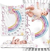 Vista 22 de Juego de ropa de cama personalizado para cuna de bebé, juego de 3 piezas para cuna de bebé, diseño de bolas y arco iris, cómoda manta de bebé