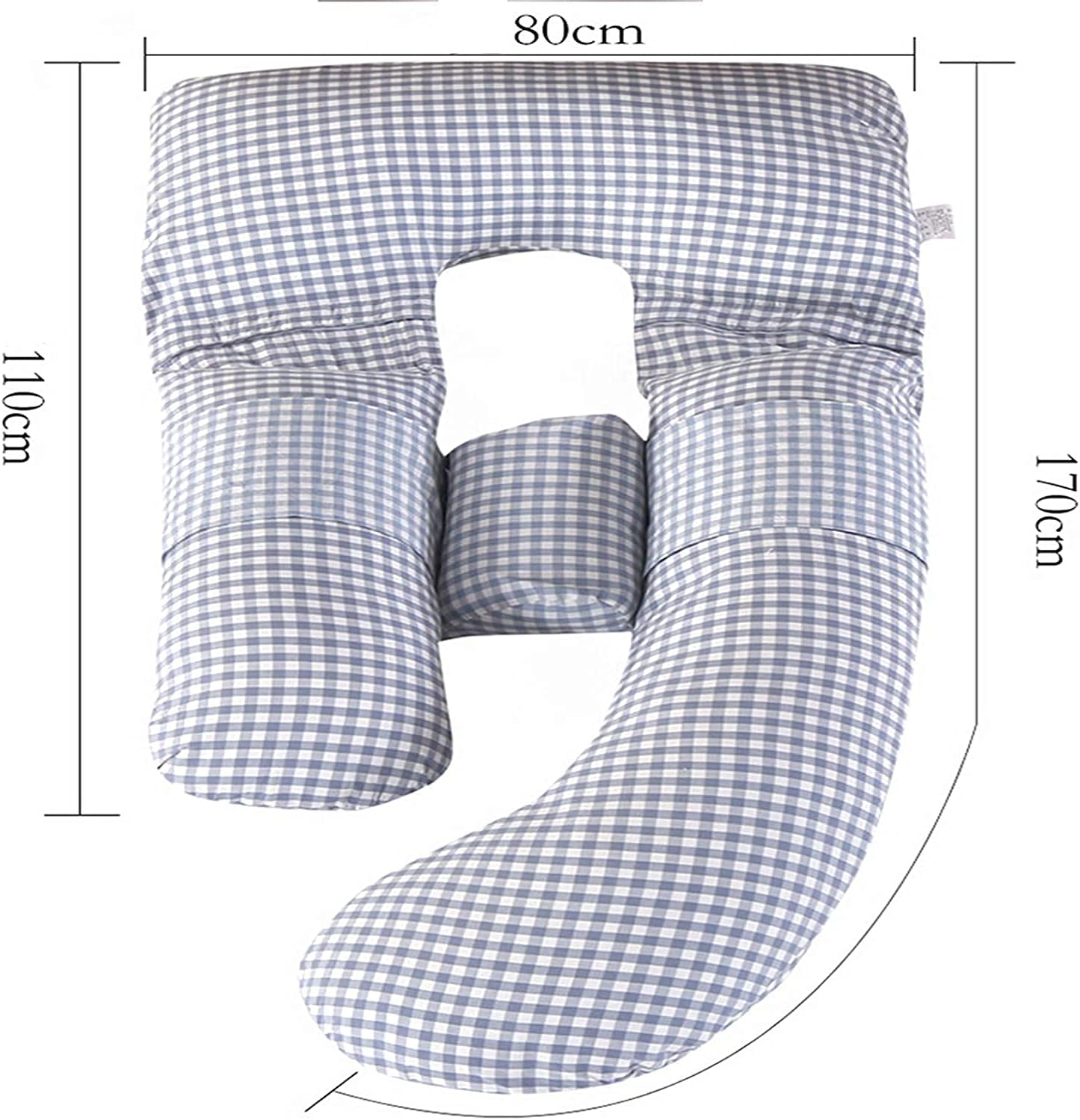 Pregnancy Pillows for Sleeping Body Pillow for Pregnancy Large U-Shape Full Body Pillow Replaceable and Washable Removable Pure Cotton Pillow for Maternity Sleeping and Feeding(Color:Red)