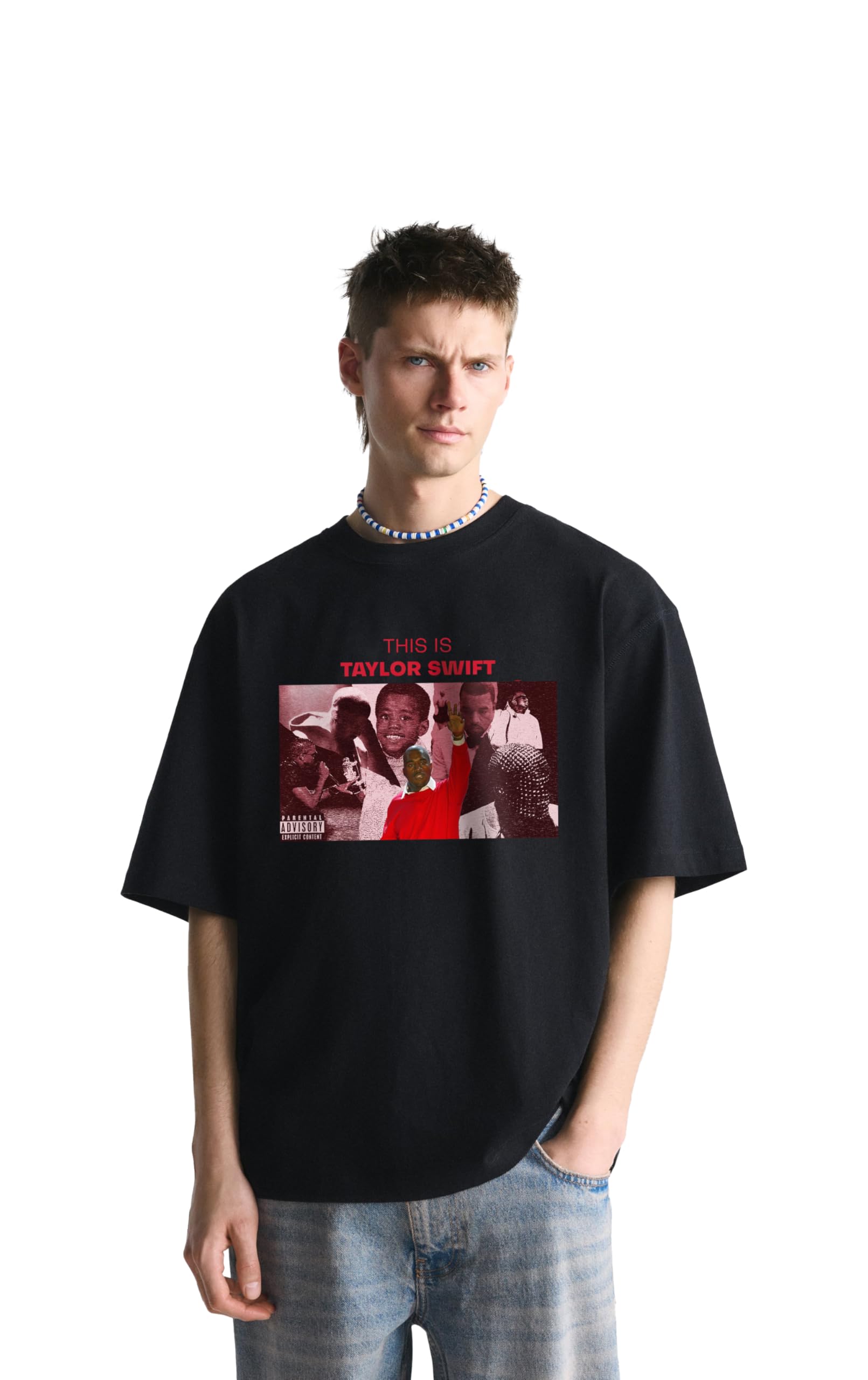 Music Legend Kanye West Oversized Graphic Tee | 100% Cotton 240GSM Round Neck | Ye Meme Printed T-Shirt for Men and Women-image-13