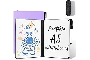 AGM Small White Board Travel Dry Erase Board for Kids Study, Meeting And Planning