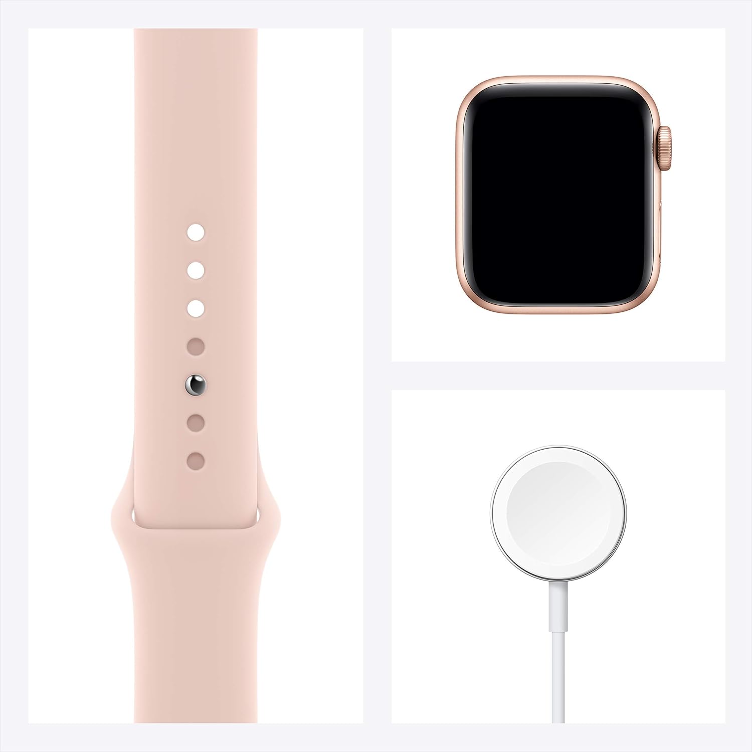 Flаѕh Dеаlѕ - 80% оƒƒ Apple Watch SE (GPS + Cellular, 40mm) - Gold Aluminum Case with Pink Sand Sport Band (Renewed)
