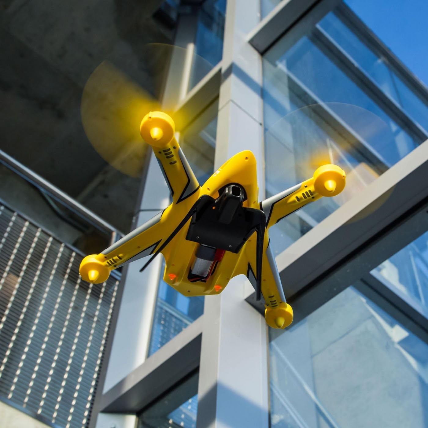 Blade Zeyrok BNF RC Quadcopter (Transmitter Not Included), Yellow
