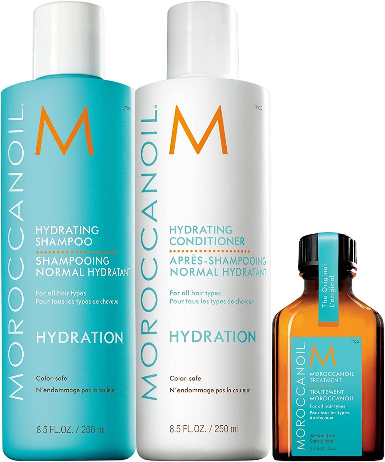 Champú y Acondicionador Reparador Hidratante 250 ml con Tratamiento 25ml
