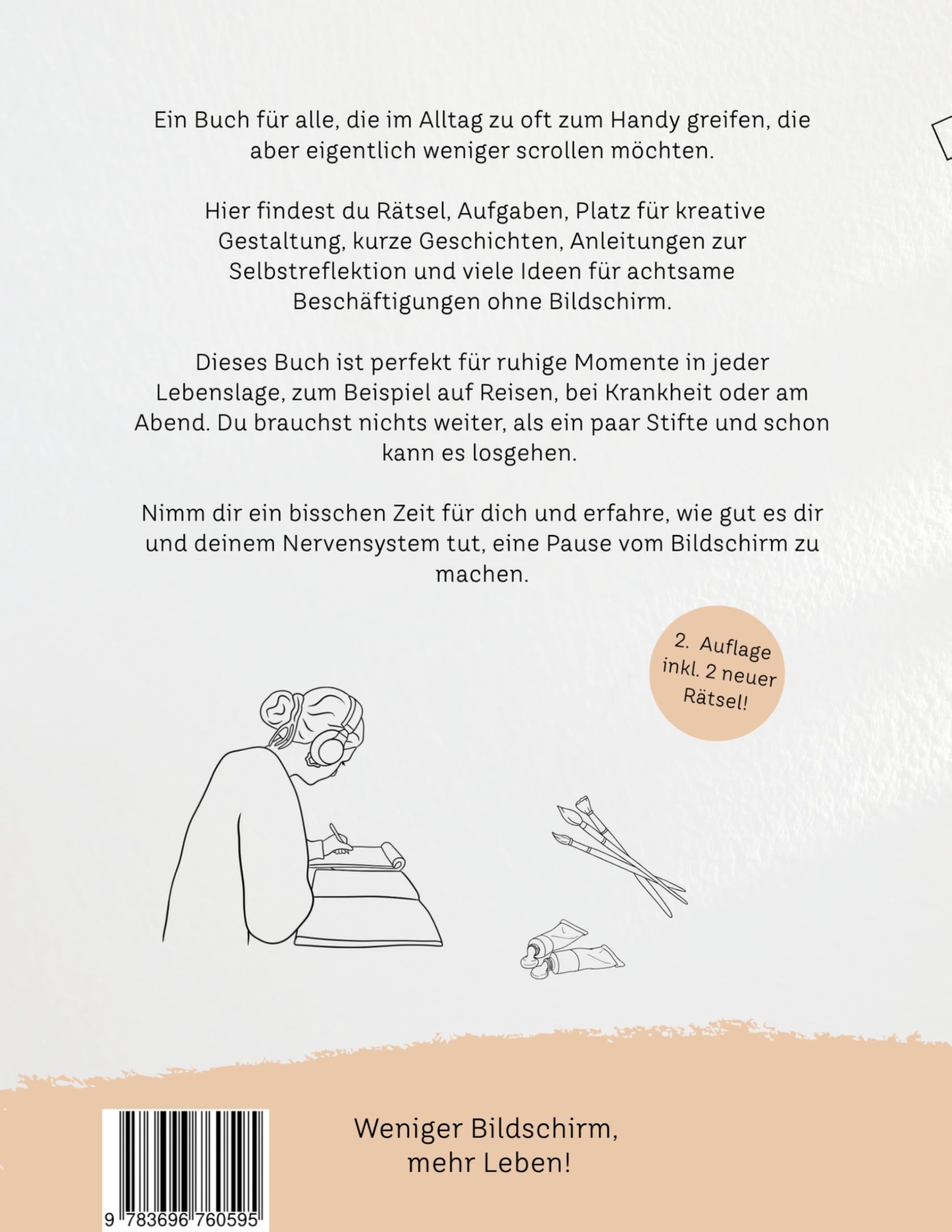 Beschäftigung ohne Bildschirm: Momente der Ruhe, Entspannung und Selbstreflexion