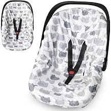 Infant Car Seat Cover Liner, Carseat Cover Liner and Protection for Baby Boys Girls, Soft Comfortable, Machine Washable, Grey