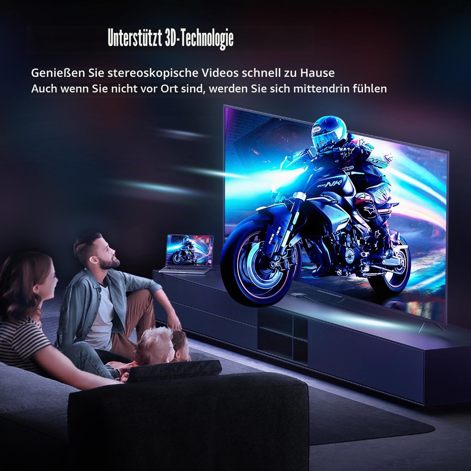 8K Abnehmbares Glasfaser HDMI 2.1 Kabel 7.5M,8K@60 Hz 4K@120 Hz,48 Gbit/s Ultra High Speed HDMI Kabel für PS4/PS5,Xbox X/S,TV,Laptop,Monitor,Projektor in der Wandverkabelung