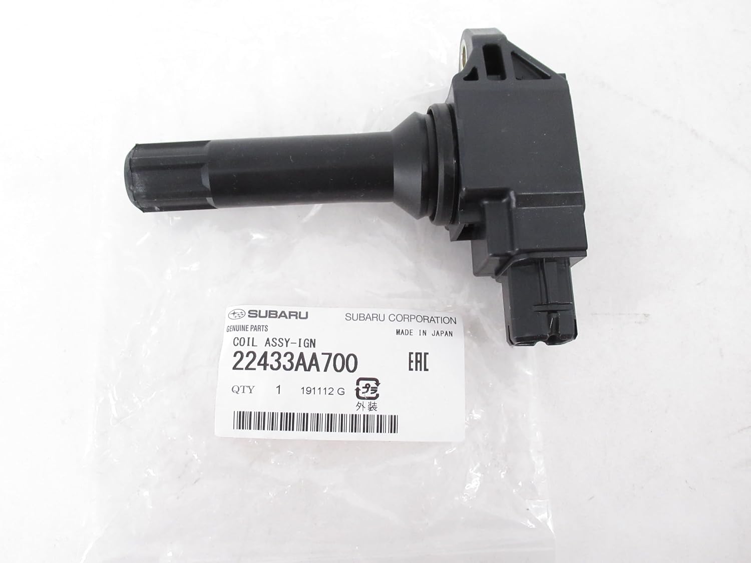 Subaru 2018 Forester 2.0L CVT XT Touring Ignition Coil, COP, Direct, w/EyeSight