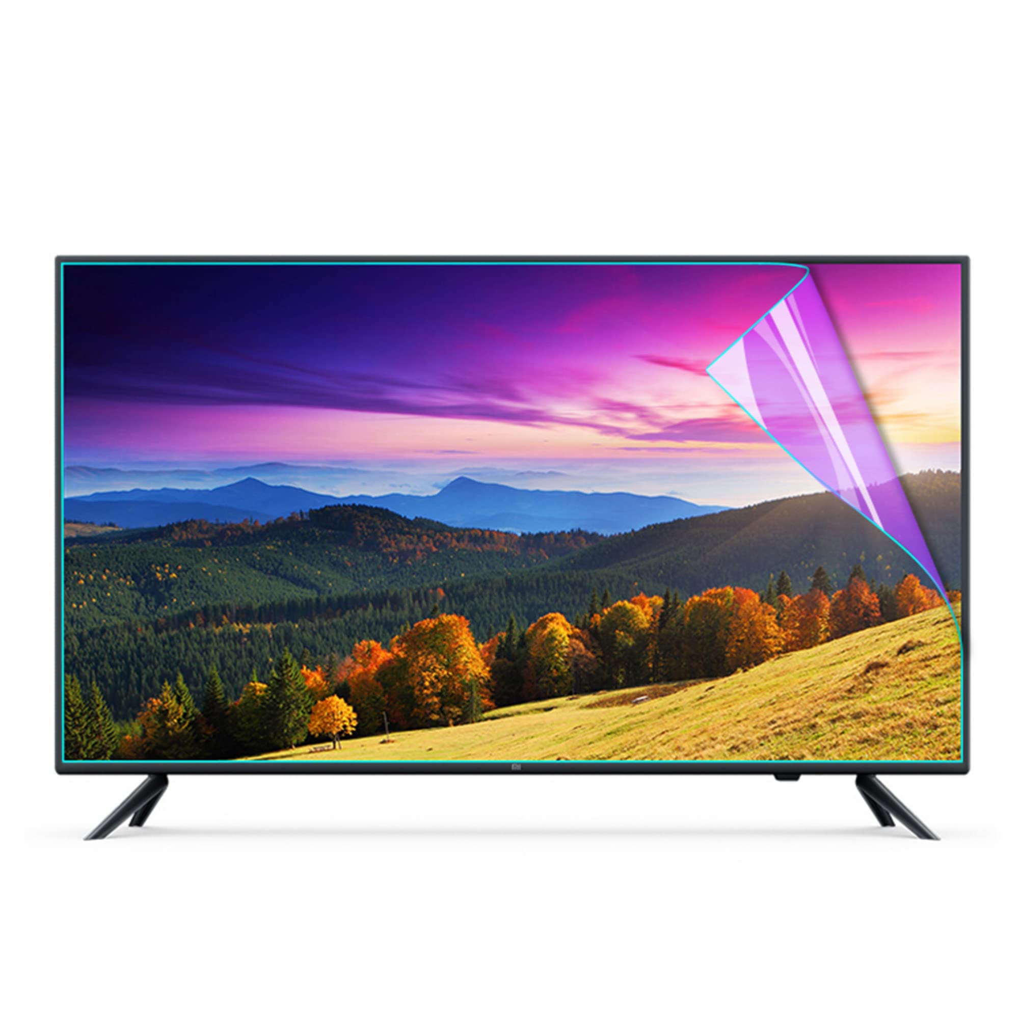 Ochraniacz ekranu do telewizora, ochrona oczu, ochrona przed zarysowaniami, zmniejsza zmęczenie oczu i zmęczenie oczu do LCD, LED, OLED i QLED 4K HDT/A / 52 cale 1161 x 661 mm