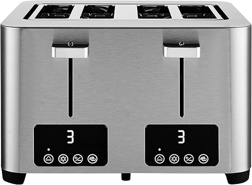 Salton ET2084 Tostadora, acero inoxidable