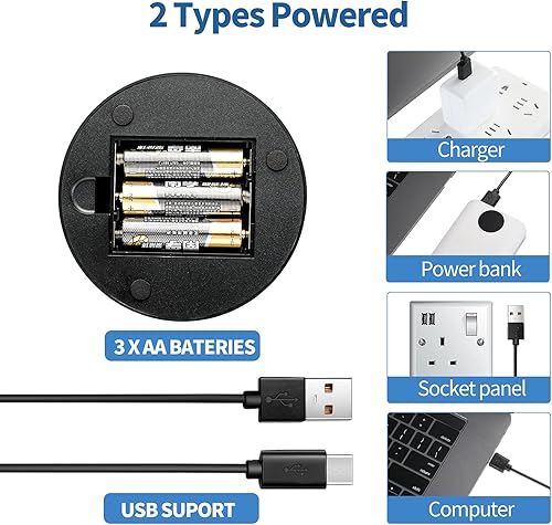 Miniatura 4 de Paquete de 35 bases de luz LED 3D de 16 colores, base de lámpara LED de acrílico LED con control remoto, cable USB, soporte de espectáculo para