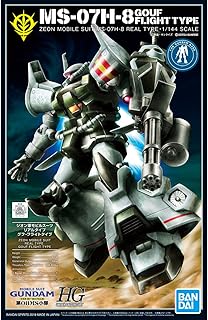 BANDAI SPIRITS 機動戦士ガンダム 第08MS小隊 HG 1/144 ガンダムベース限定 グフ・フライトタイプ(21stCENTURY REAL TYPE Ver.) MS-07H-8 / THE 08TH MS TEAM THE GUNDAM BASE LIMITED GOUF FLIGHT TYPE (21st CENTURY REAL TYPE Ver.)