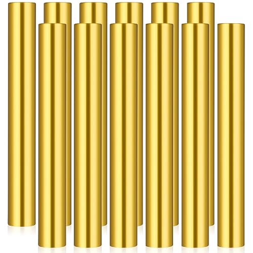 Hanaive 12 Pieces Relay Baton Sports Aluminum Track Baton Field