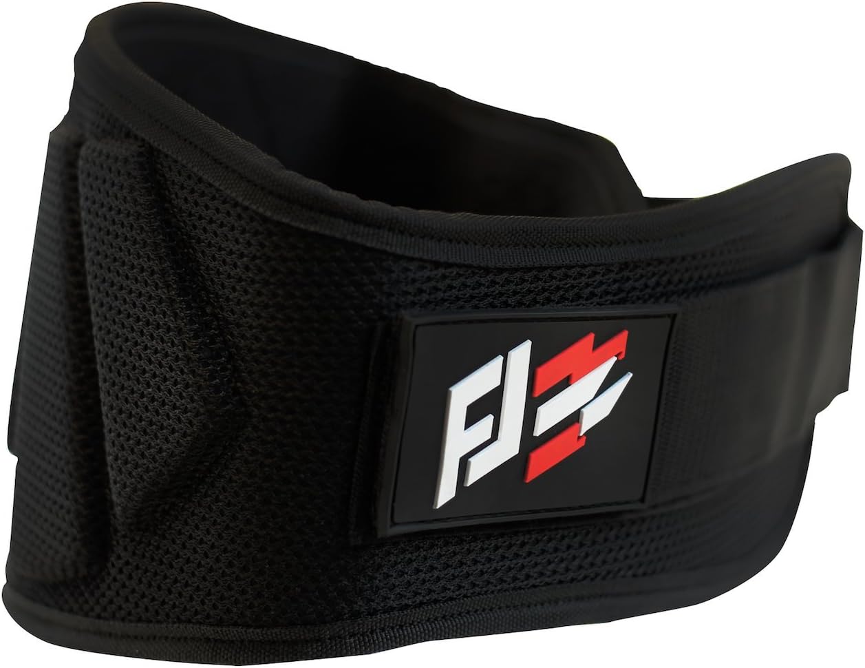 Fit jab Weightlifting Belt Great for Squats, Crossfit, Lunges, Deadlift, Thrusters - Men and Women - 6 Inch- Durable, Firm & Comfortable Lumbar Support