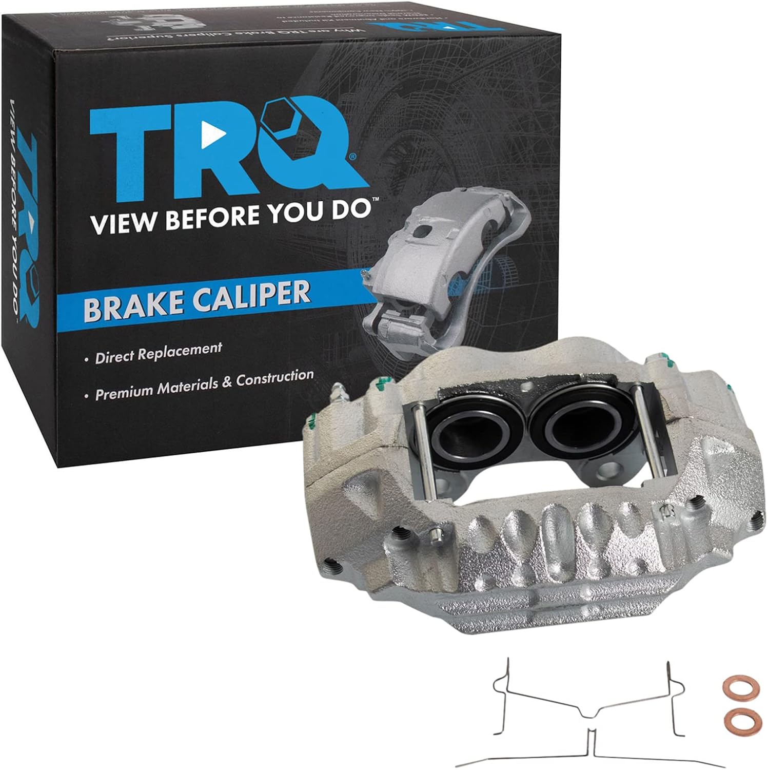 TRQ Front Right Brake Caliper Passenger Side Compatible with 1988-1991 Toyota 4Runner 1988-1995 Pickup