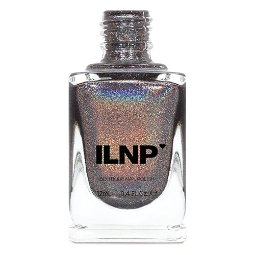 Miniatura 650 de ILNP Madison Ave Esmalte de uñas holográfico metálico rosa antiguo