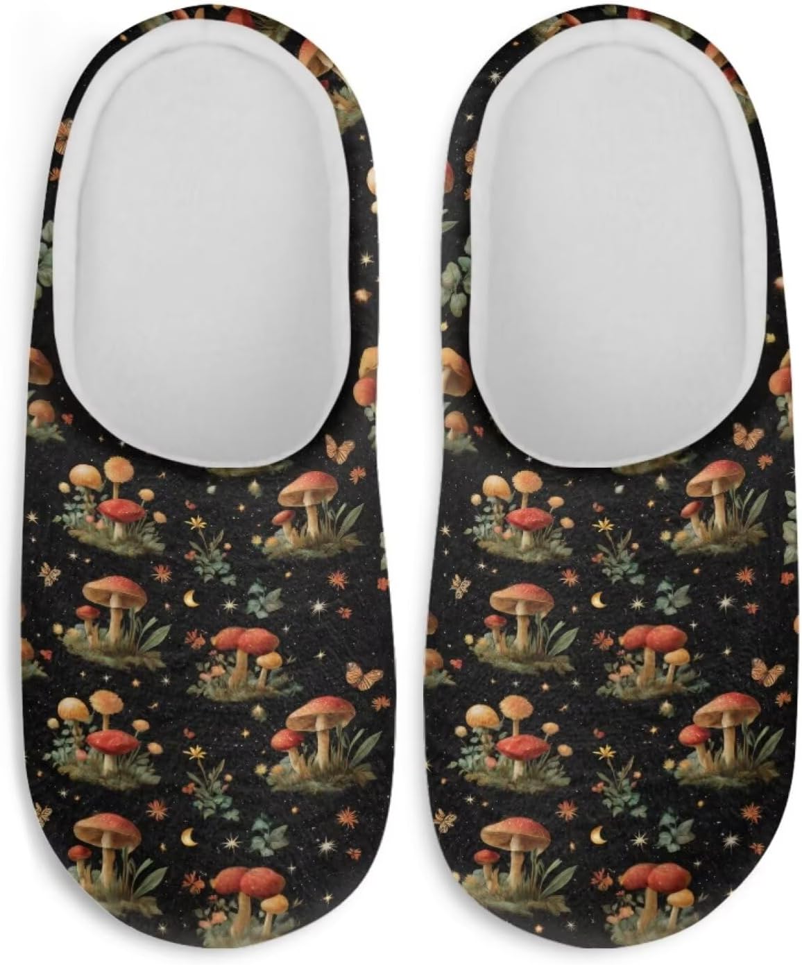 JoyLamoria Spa Disposable Slippers, 6 Pairs Closed Toe Slipper for Hotel Home Guest Used