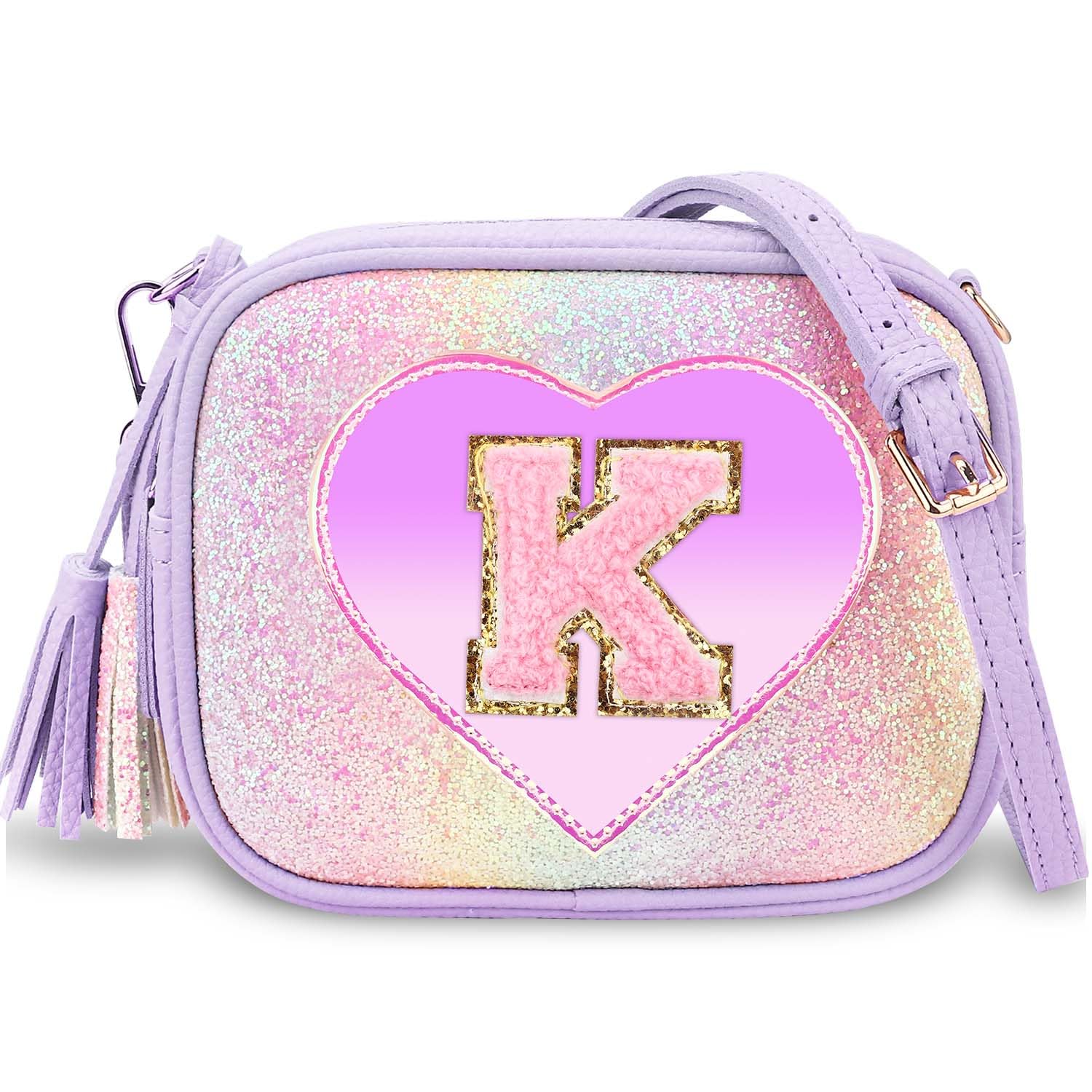 Kejea Purse Gifts for Little Girls - Kids Heart Purse Cute Crossbody Bag Teens Girls Birthday Gift