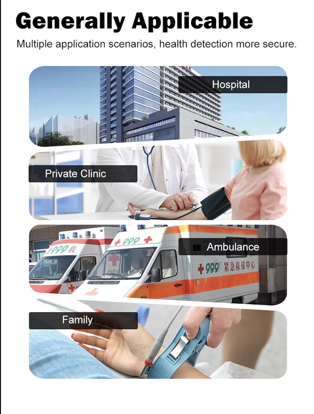 Przenośny 3-Kanałowy Aparat Ekg Z Automatyczną Interpretacją, Przenośny Elektrokardiograf, Aparat Ekg Zasilany Elektrycznie Do Użytku Klinicznego