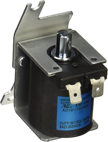 Miniatura 1 de LG 6421JB2002R - Conjunto de solenoide dispensador original OEM para refrigeradores LG