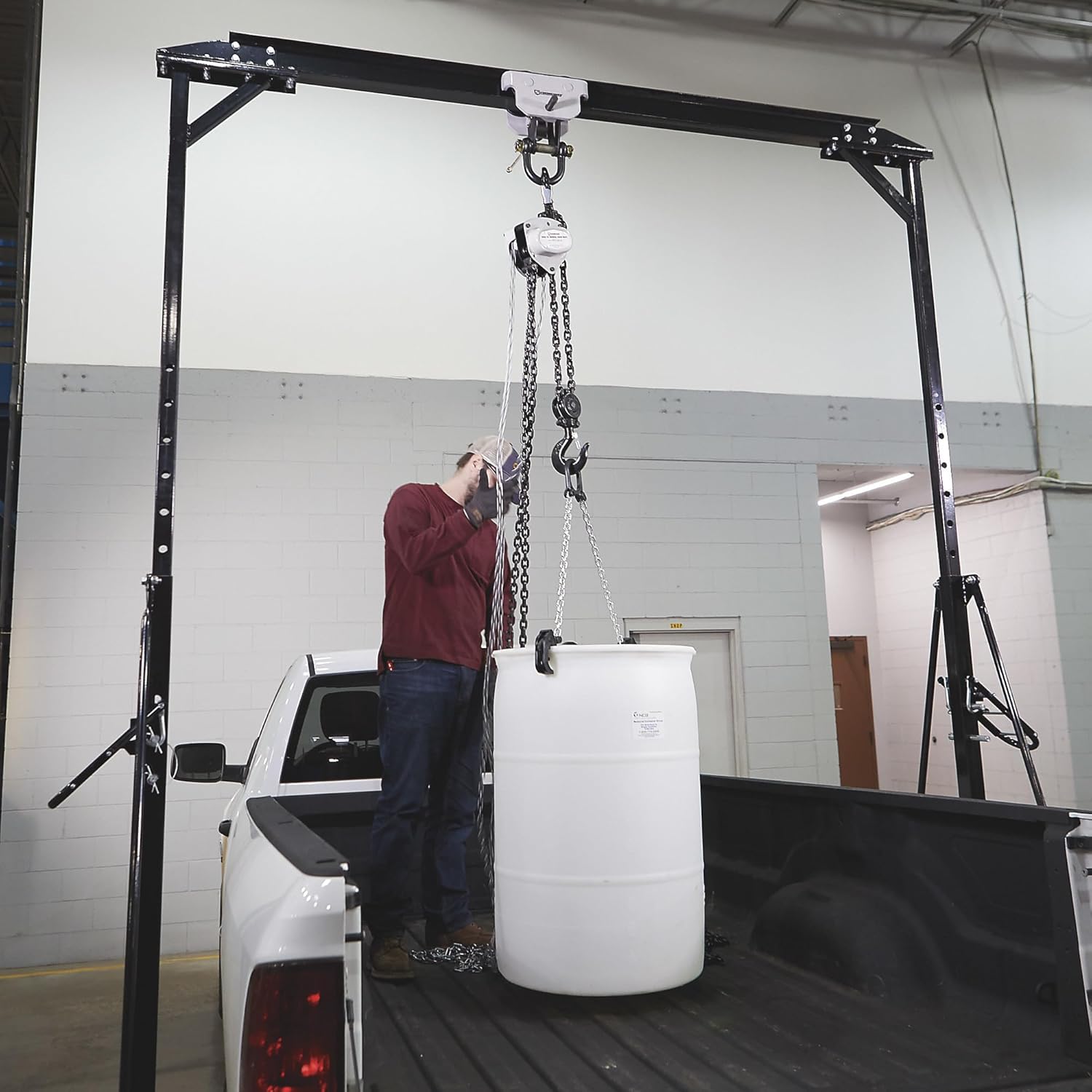 Strongway Manual Chain Hoist - 6000-Lb. Capacity, 20ft. Lift