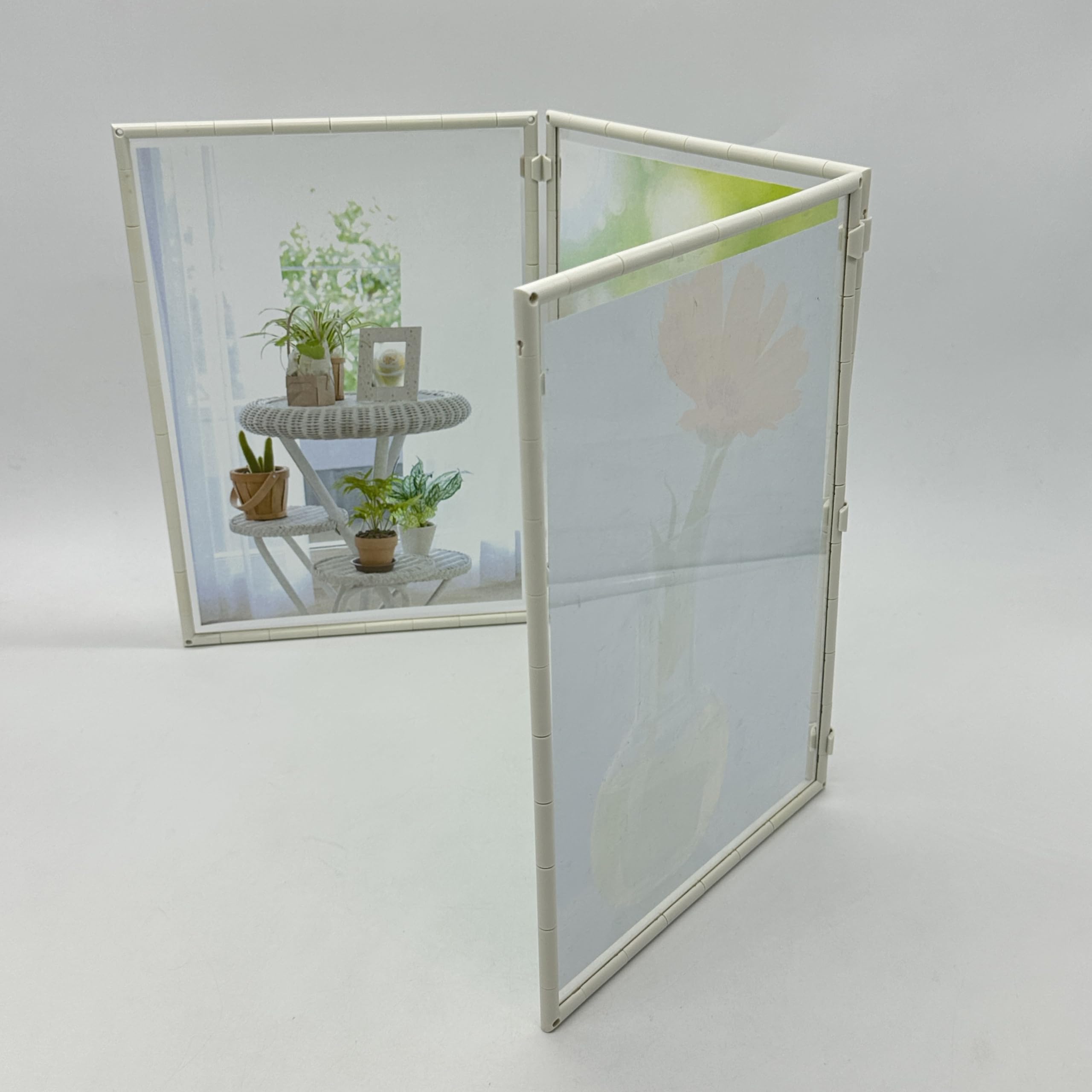 Amazon.co.jp: フォトフレーム 3面 A4サイズ 組み立てキット (H316