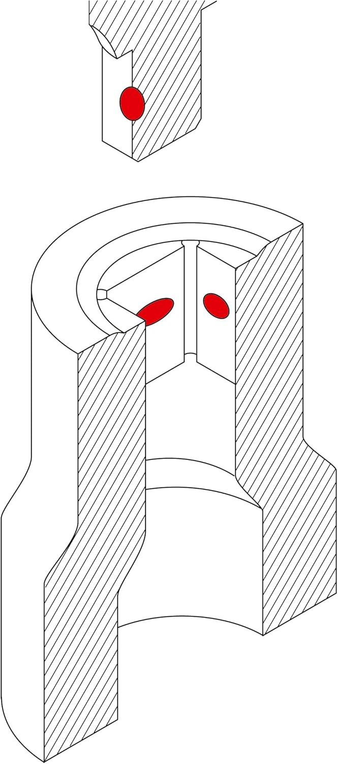 Matador 5075 0340 Socket Spanner Insert Hexagonal 20 (3/4) 34 mm