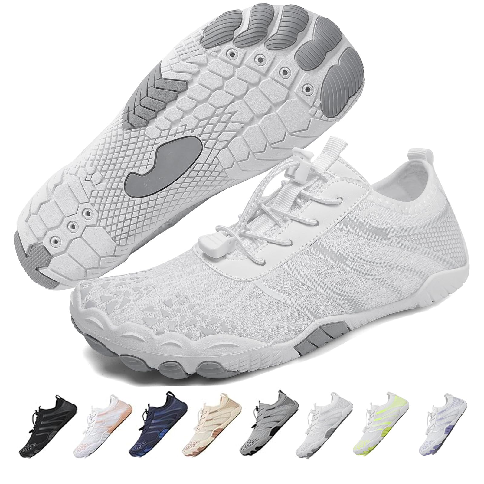 Hike Barefoot Shoes Women Men Pro Water Footwear Wide Toe Box Non-Slip Unisex Athletic Outdoor Running Shoes-image-20