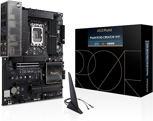 ASUS PRIME B760M-A Intel B760(LGA1700) (13 y 12 generación) placa base mATX, PCIe 4.0, DDR5, ranuras 2xM.2, LAN de 2.5 Gb, DP, HDMI dual, SATA 6