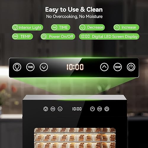 Miniatura 2 de Deshidratador de alimentos para el hogar, máquina secadora de alimentos para cecina, golosinas para perros, carnes y verduras