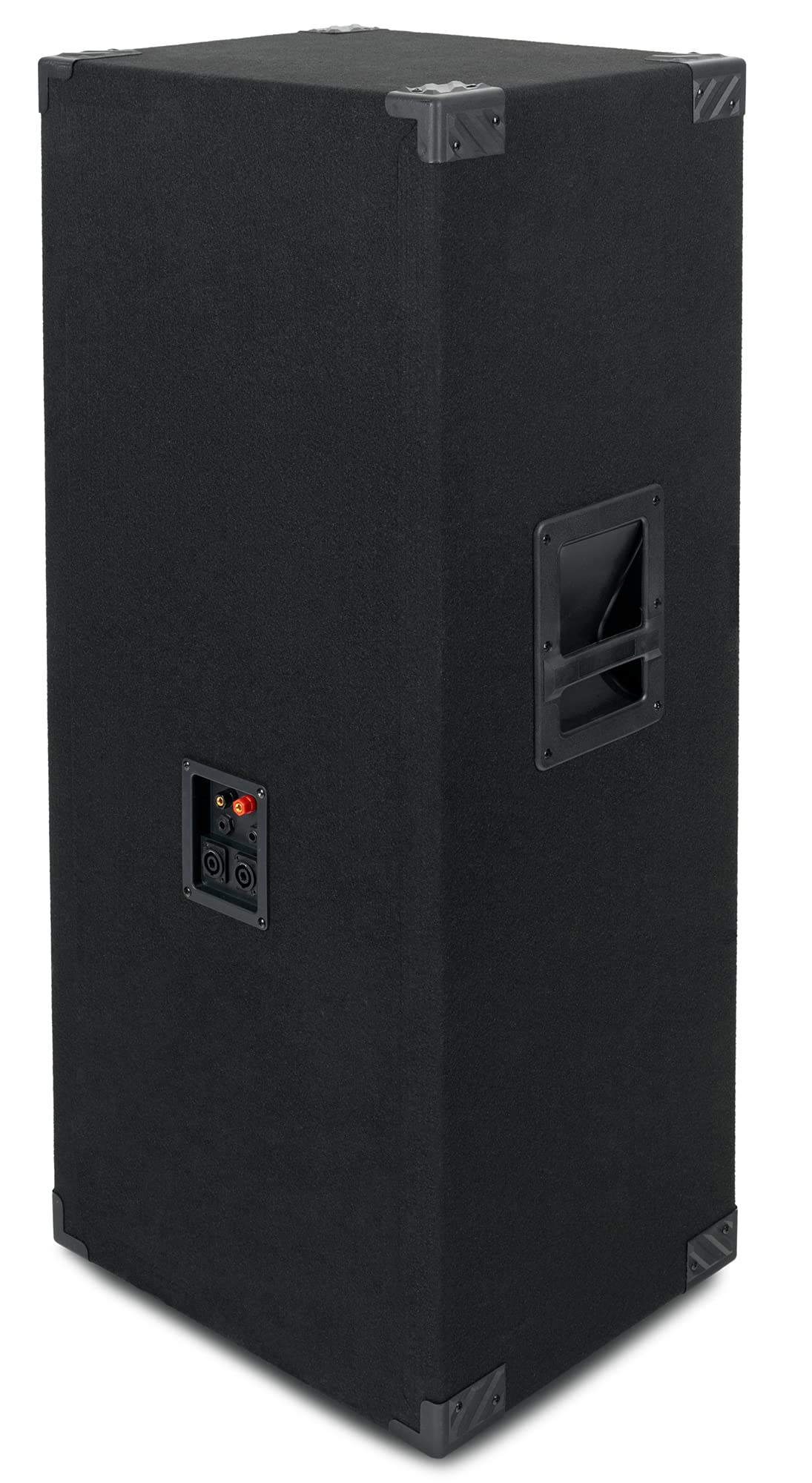 McGrey DJ-2522 Cassa PA DJ a 2 Livelli 2x 38cm (15") Subwoofer 1500W (Passiva, Sistema 2 Vie, Cassa in Legno)