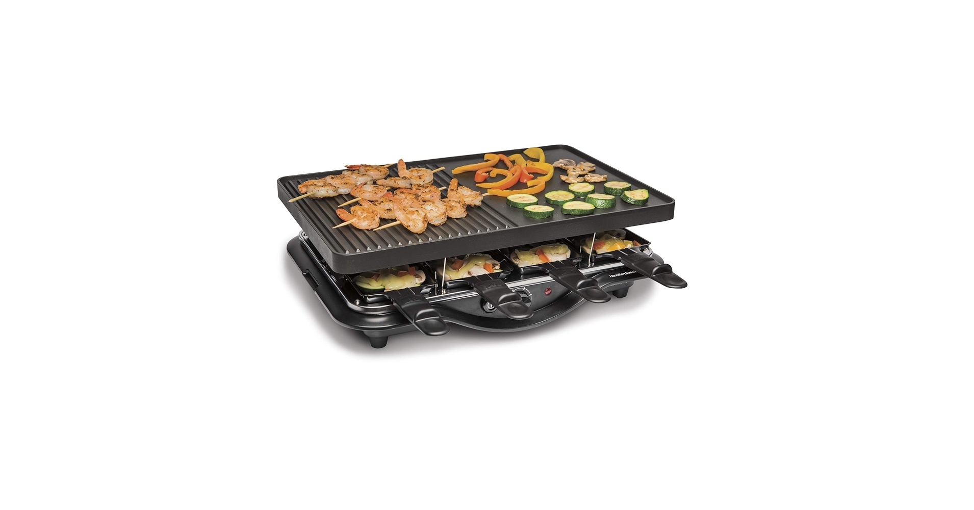 Amazon | Hamilton Beach 31612-MX Raclette 室内グリル 200平方