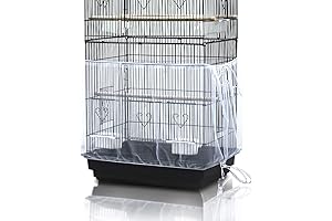 ASOCEA Adjustable Universal Bird Cage Seed Catcher