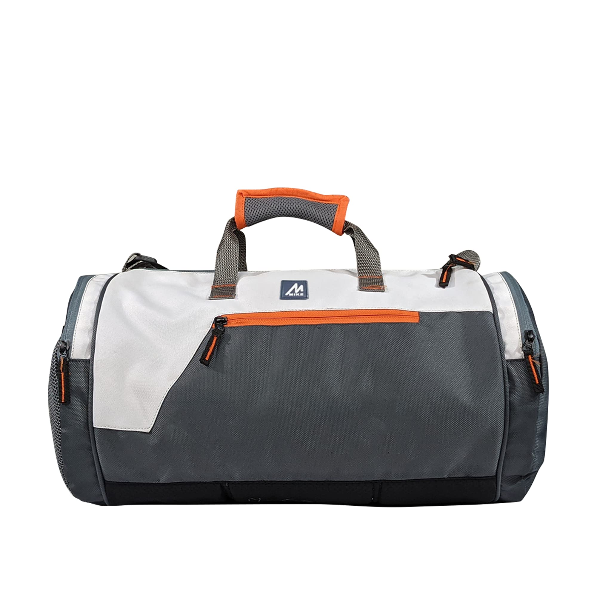 Mike Dual Tone Gym Bag 22 liters Gym Bag Body Building Polyester Duffle Gym Bag and Sports Bag for Men and Women for Fitness-image-33