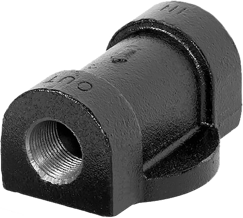 Cabeçote de filtro de combustível Fill-Rite 1200KTG9075 em ferro fundido, rosca 3/4" NPT e 1"-12 UNF – 1 unidade