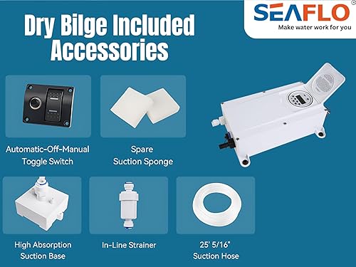 Miniatura 6 de SEAFLO Sistema de sentina seca 12V