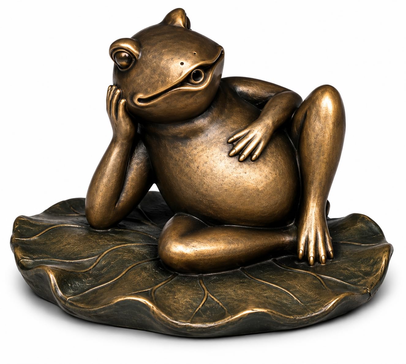 Bermuda Relaxed Frog Pond Spitter Water Feature