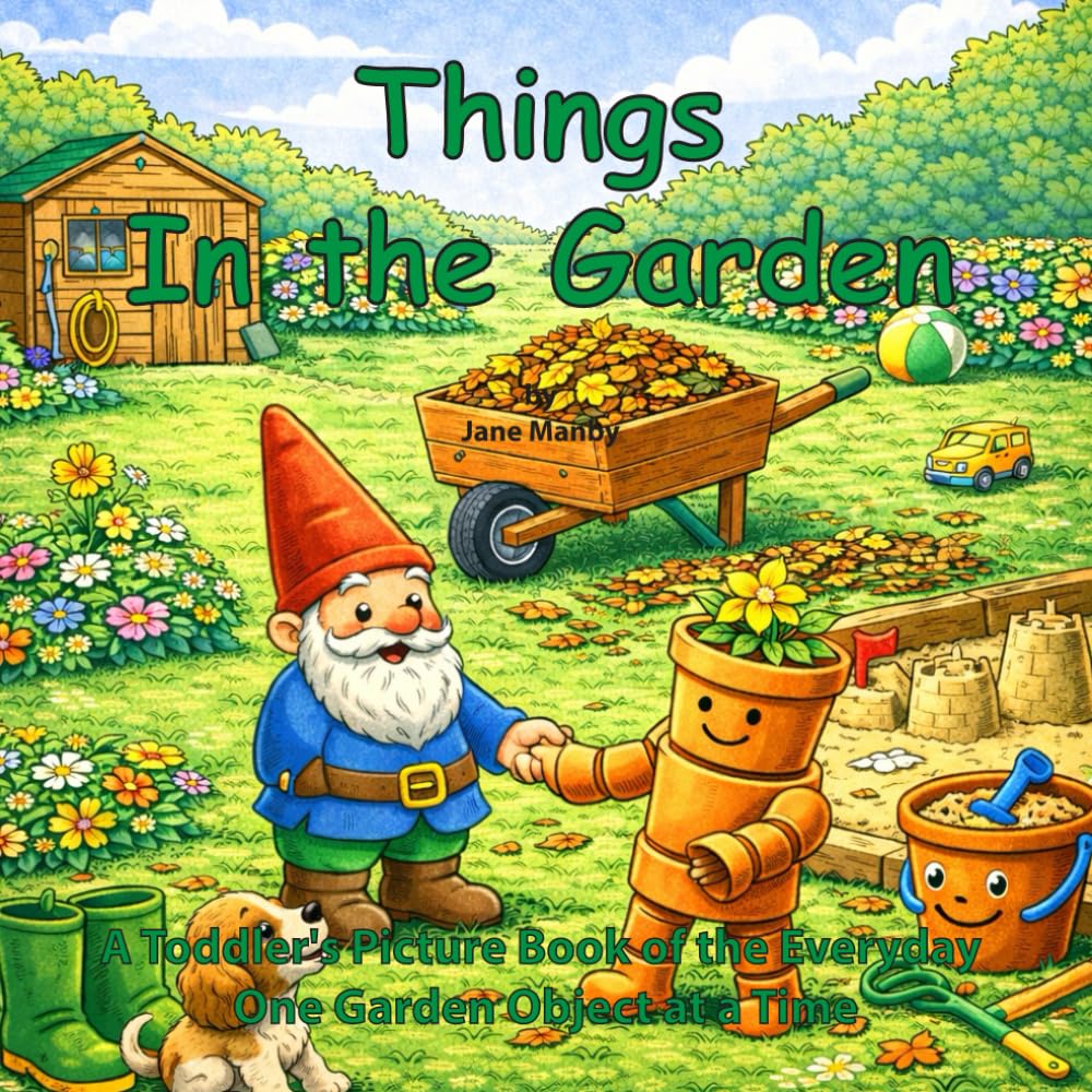 Things in the Garden: A Toddler's Picture Book of the Everyday One Garden Object at a Timee (Things Around Us)