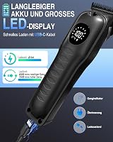 Oneyus Profi Hajvágó Szett 2db LED Kijelzővel és 9 Fésűvel 2