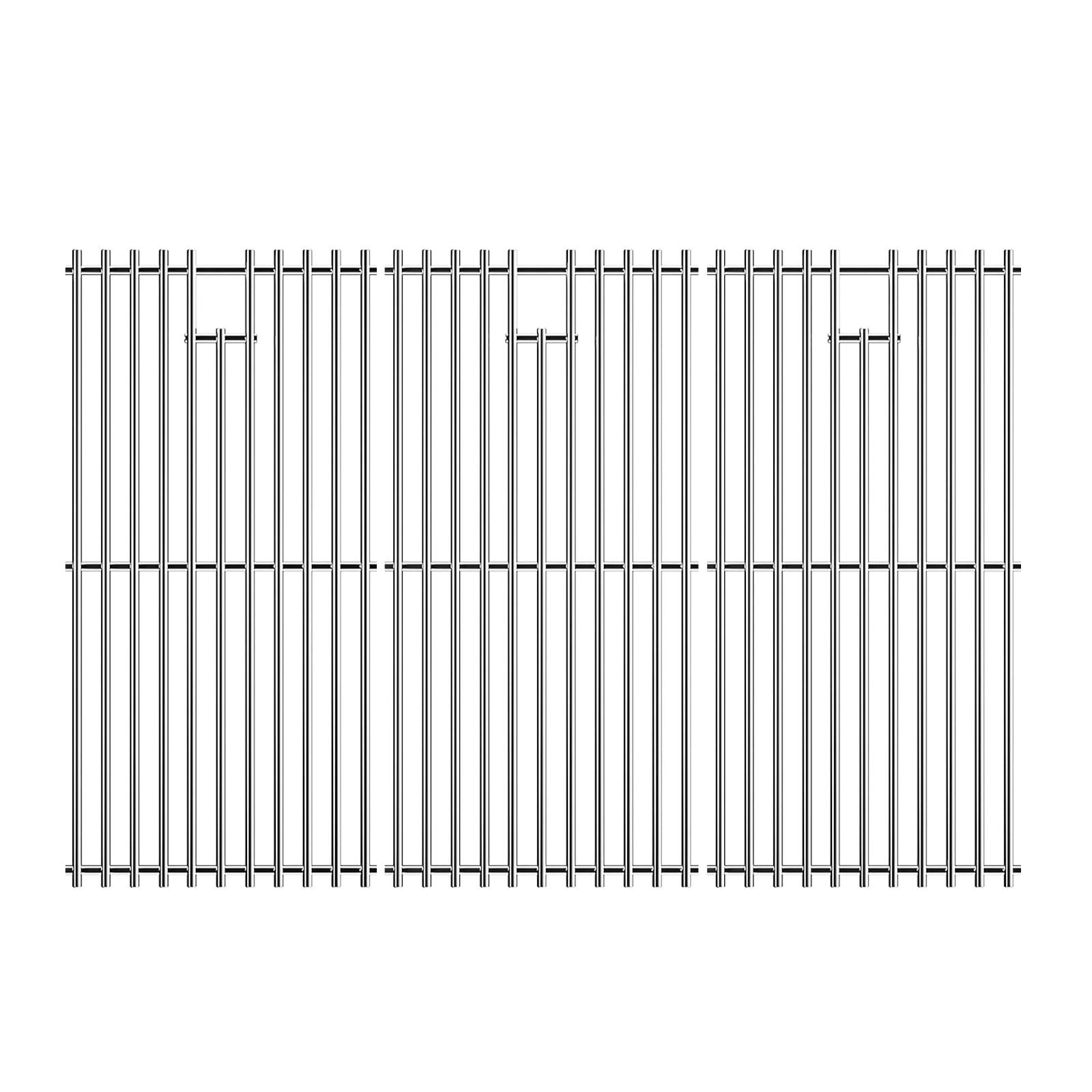 17" Stainless Steel Cooking Grates for Charbroil Commercial Infrared 3 Burner 463355220 463242516 463242515 466242615 463243016, Grill Grates for 463346017 466242616 463367016 463246018, G466-0025-W1A