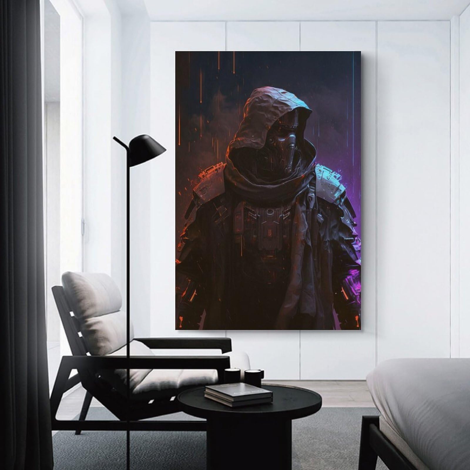 Junmoney The Assassin Home Decor Wall Art, 12x18inch(30x45cm), for Apartment Walls, Studios Or Work Areas, Decorative Canvas Decor for Home Updates
