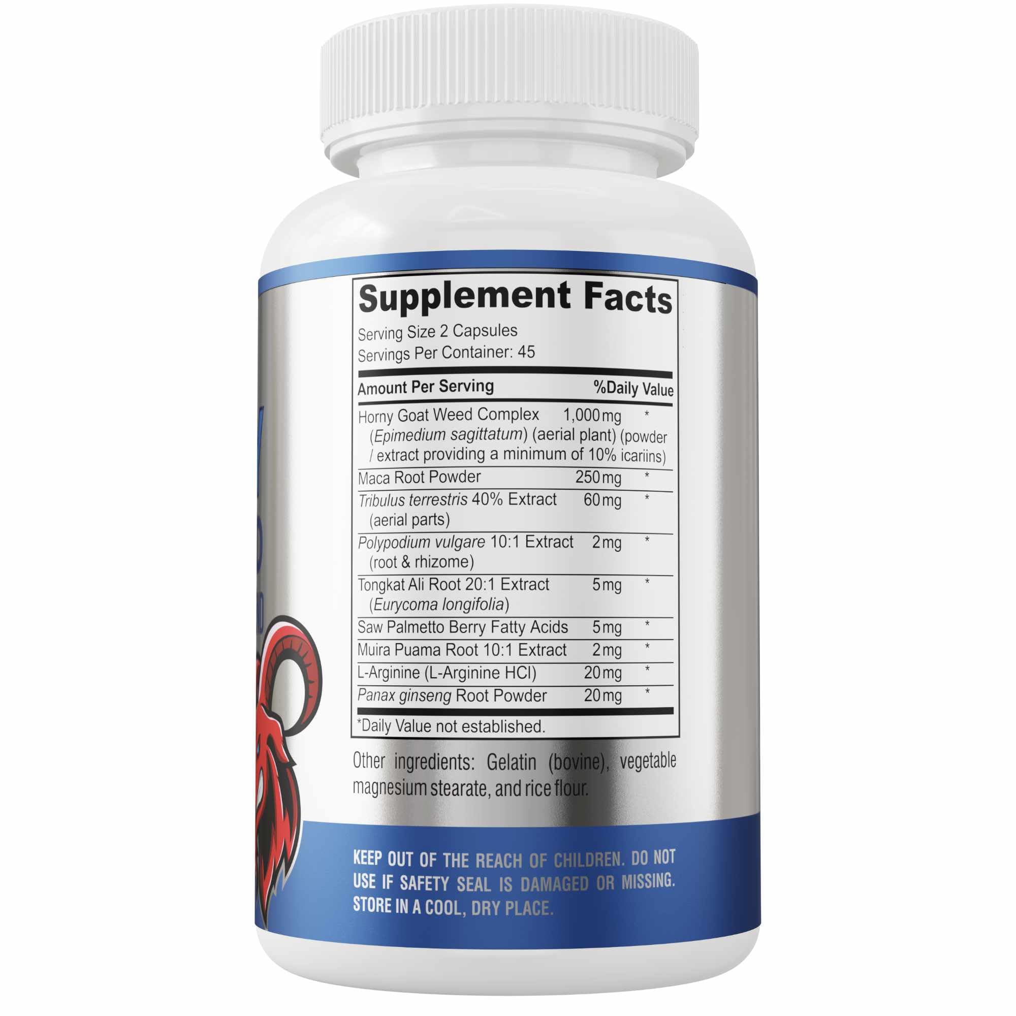 Horny Goat Weed Extra Strength Blend, 90 Capsules — Amazon image 6