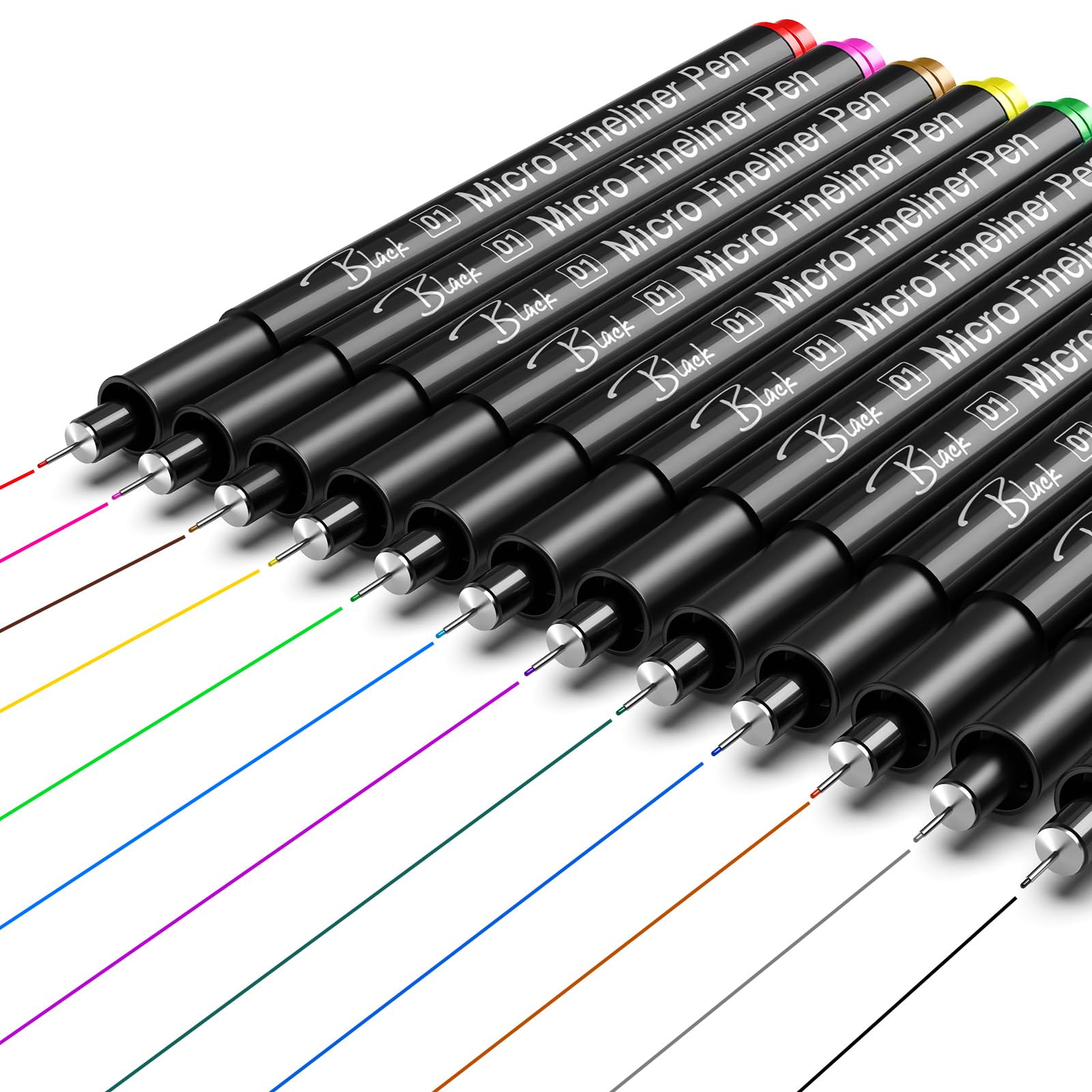 SAKEYR Bolígrafos micro fineliner