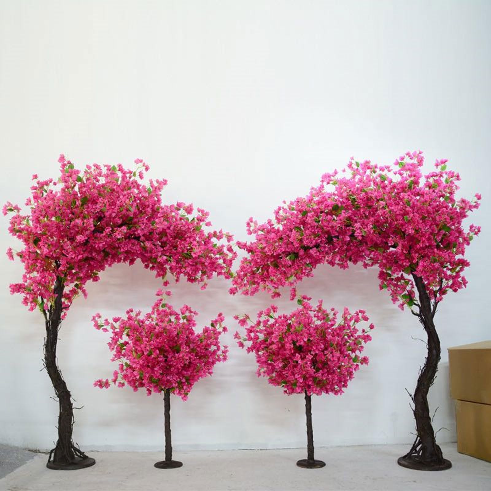 Simulazione Albero Artificiale Artificiale Bougainvillea Albero per Paesaggio Esterno Interno e Decorazione(3x2m/9.8x6.6ft)