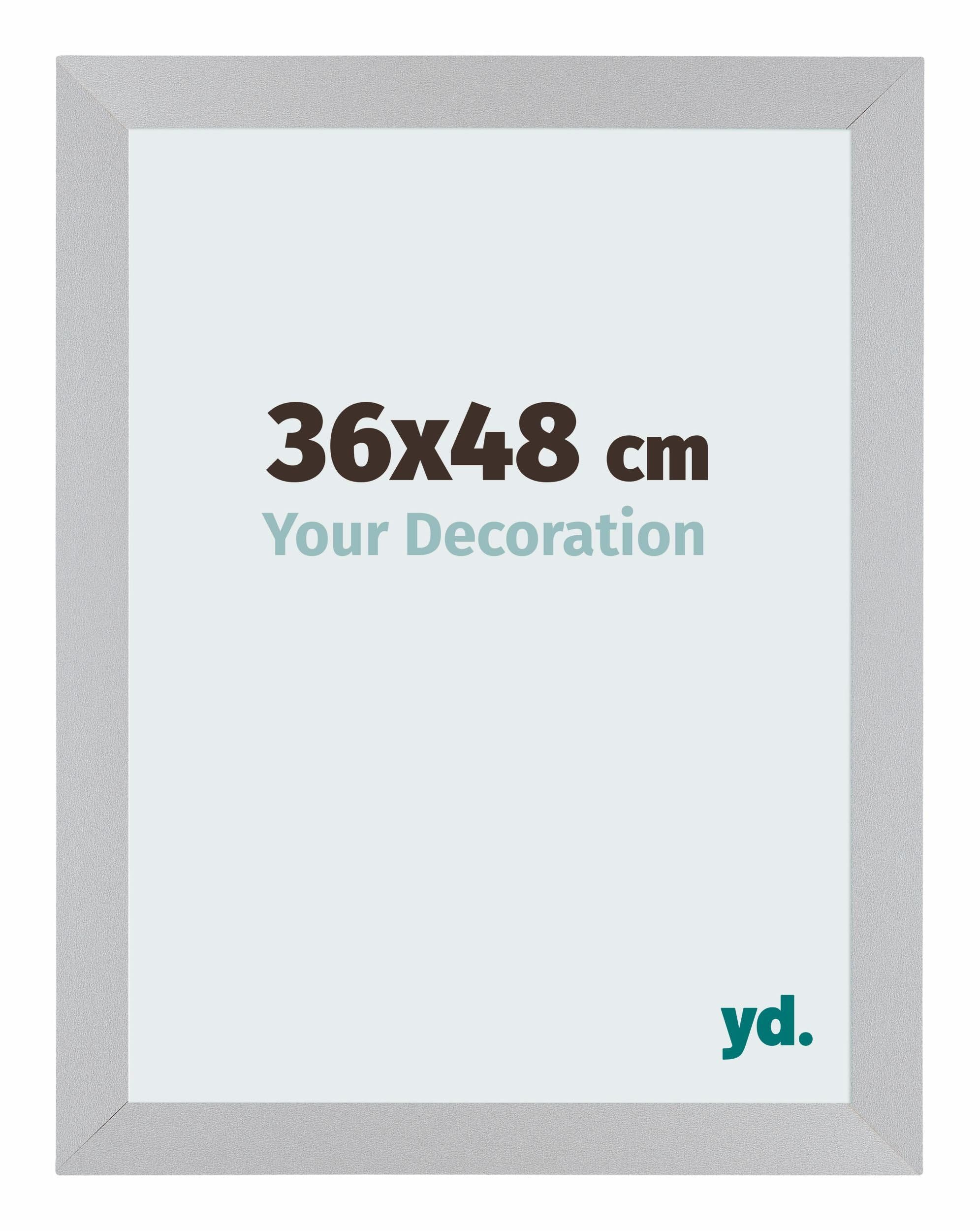 Your Decoration - Puzzle frame 36x48 - Silver Matte - Puzzle frame 500-1000 Pieces - MDF Photoframe - Mura