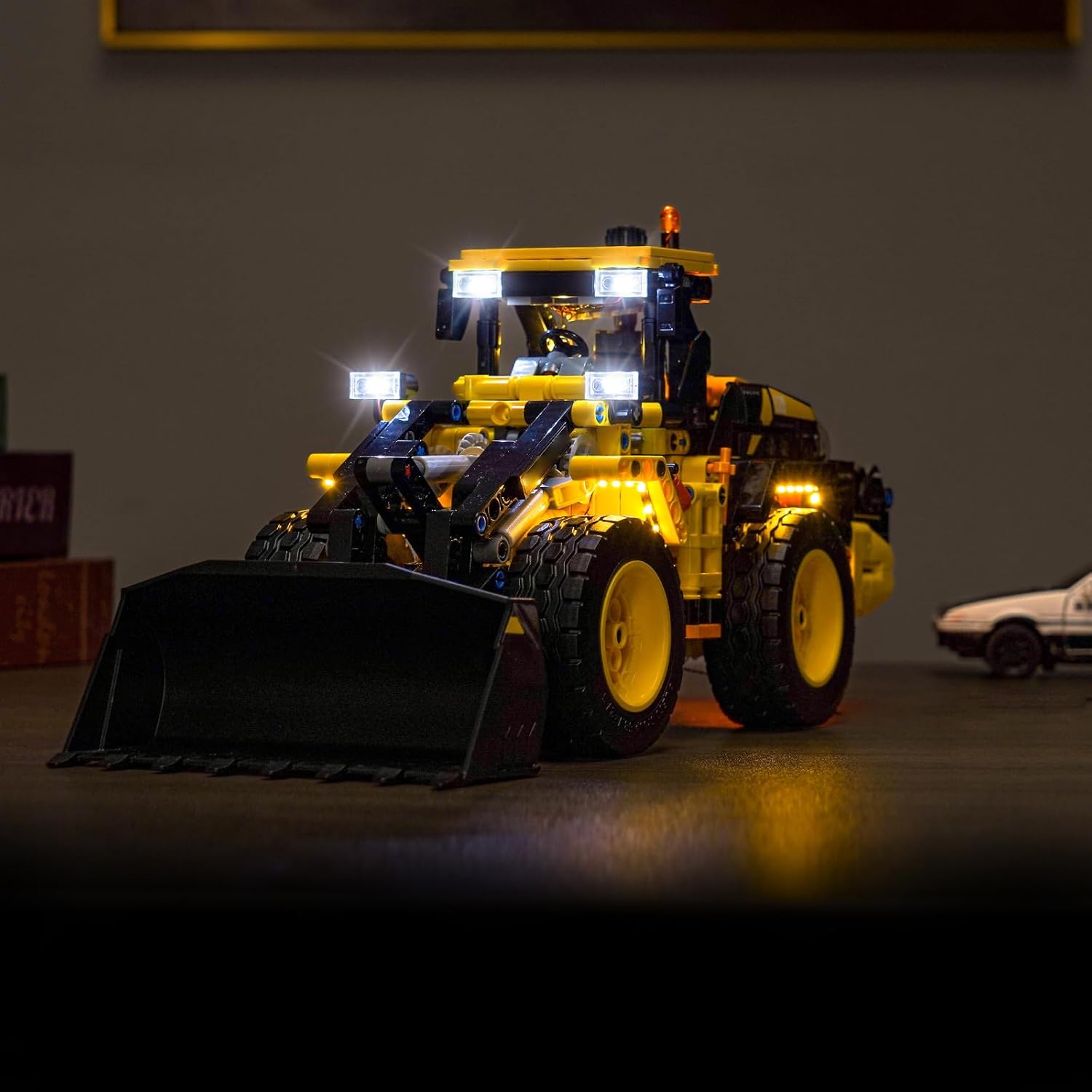 BrickBling Light Compatible with Lego Technic Volvo L120 Electric Wheel Loader 42209 (Lights Only, Excluding Model)