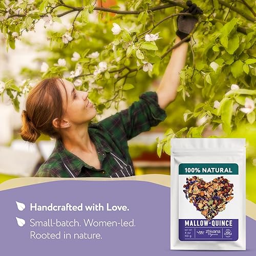 Miniatura 249 de Zhivana Organics - Té orgánico de bayas de espino blanco 16 onzas, para presión arterial alta, apoyo para la salud cardíaca y relajación