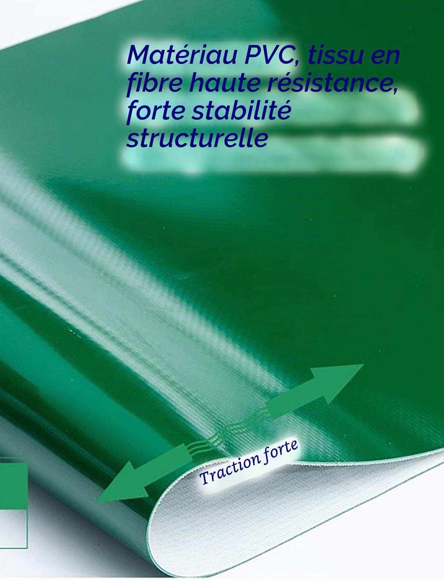 Bande transporteuse en PVC résistante à l'usure, largeur 35 cm/45 cm/50 cm, bande transporteuse de transmission verte, bande transporteuse industrielle, bande transporteuse de remplacement de bureau e