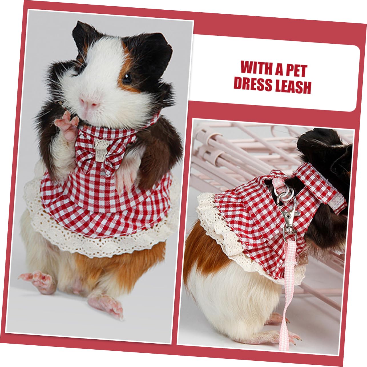 BESPORTBLE 3stücke Hamster Geschirr Mit Leine Verstellbare Trageweste Für Kleintiere Leichte Und Bequeme Traction-Leine Für Kaninchen Und Frettchen Für Und Outdoor-aktivitäten s