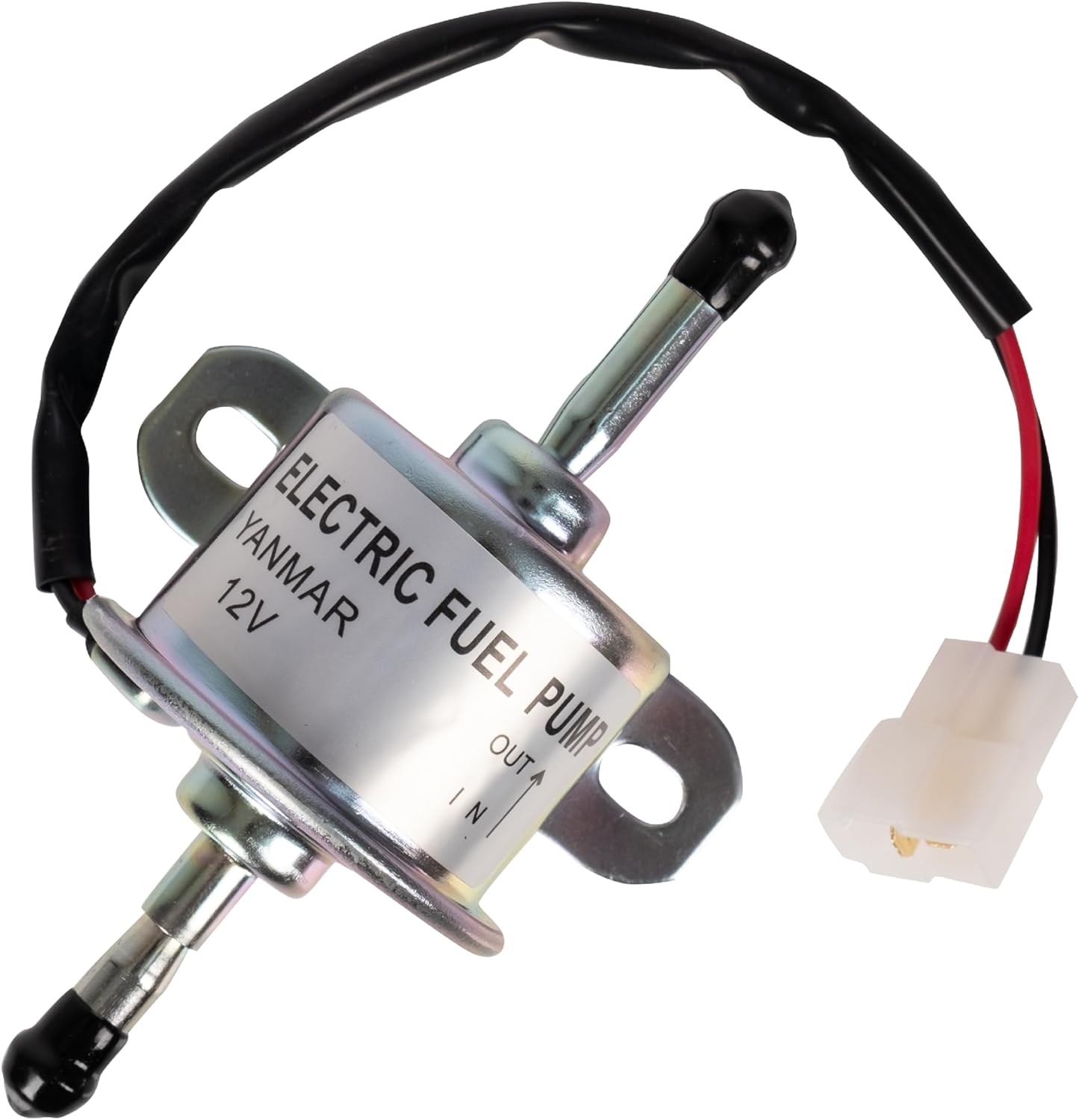 BlueStars RC601-51352 Fuel Pump - Compatible with Kubota M108 BX2350 BX2360 BX23 BX24 BX1500 BX2660 G2160 G2160AU GF1800 G1900 Tractors ZD18 ZD21 ZD323 ZD326P F2560 F2260 Mowers R420 R520 Loaders 12V