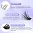 DIY lash Extension Kit 60D+80D Lash Cluster Kit with 240 PCS C/D Curl 16-20mm Mixed,Individual Lashes Clusters Lash Band and Seal Cluster Lash Applicator Individual Lashes Kit(60P/80P D16-20mm Kit)